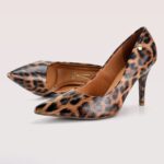 vizzano Stiletto Vizzano Mujer Animal Print Leopardo Punta Fina