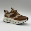 piccadilly Zapatillas mujer Confort Piccadilly 948019-2 Maxi Tech Mascavo Tricolor