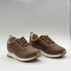 modare Zapatillas Confort Modare 7405.103 Jogging Tresse Marrón con Detalle Dorado