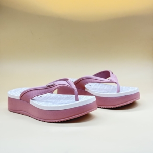 Sandalias 19180 Azaleia con Plataforma Flatform en Tono Rosa y Plantilla Estampada