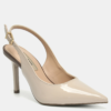 Via Marte 145-030-01 Stiletto Femenino Elegante Taco 9 – Beige