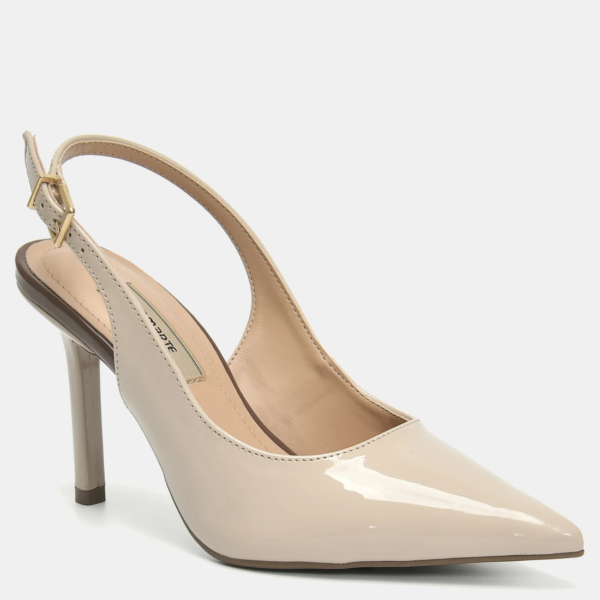 Via Marte 145-030-01 Stiletto Femenino Elegante Taco 9 – Beige