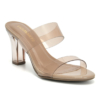 Via Marte 193-009-02 Sandalia Femenina Elegante Taco 7 – Moca con detalles transparentes