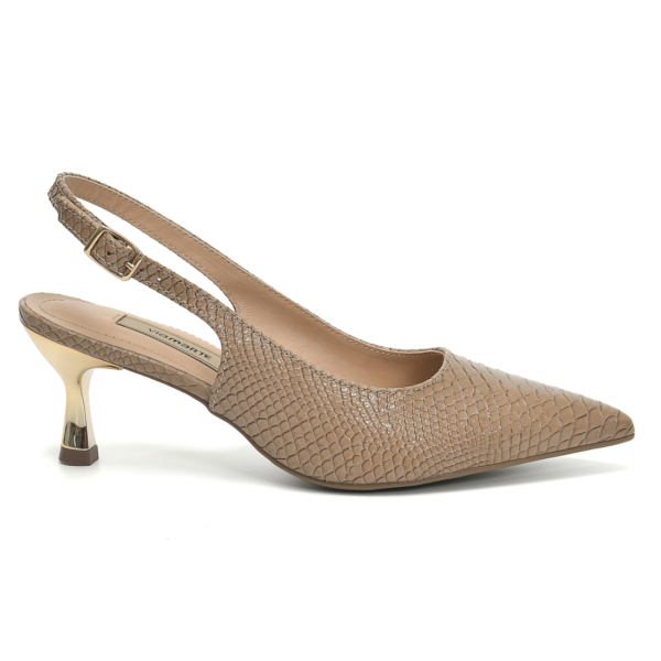 A155-032-03 323860 NOZ MOSCADA (3) Via Marte 155-032-03 Stiletto Femenino Elegante Taco 7 – Taupe croco