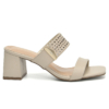 Via Marte 171-049-01 Sandalia Femenina Casual Taco 5 – Beige