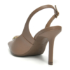 Via Marte 044-028-01 Stiletto Femenino Elegante Taco 9 – Taupe